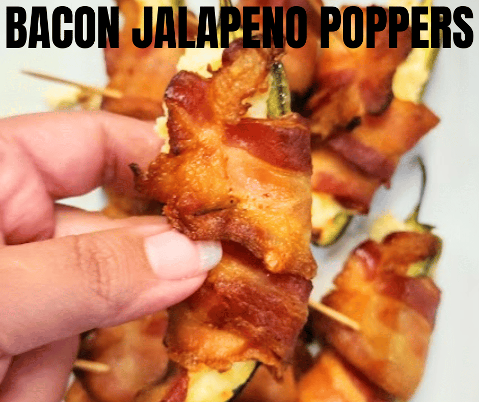 Classic Bacon Wrapped Jalapeño Poppers