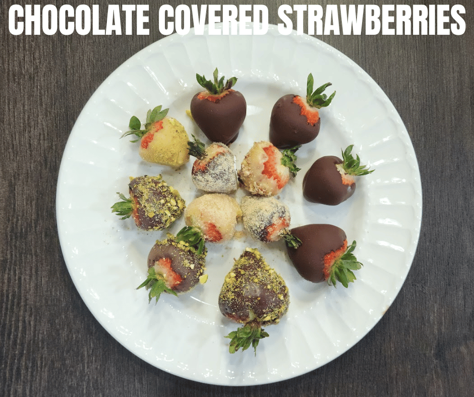 Make Easy Chocolate Covered Strawberries at Home on a budget