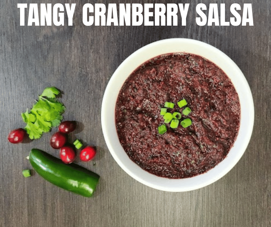 Make Fresh Cranberry Salsa for your Thanksgiving table