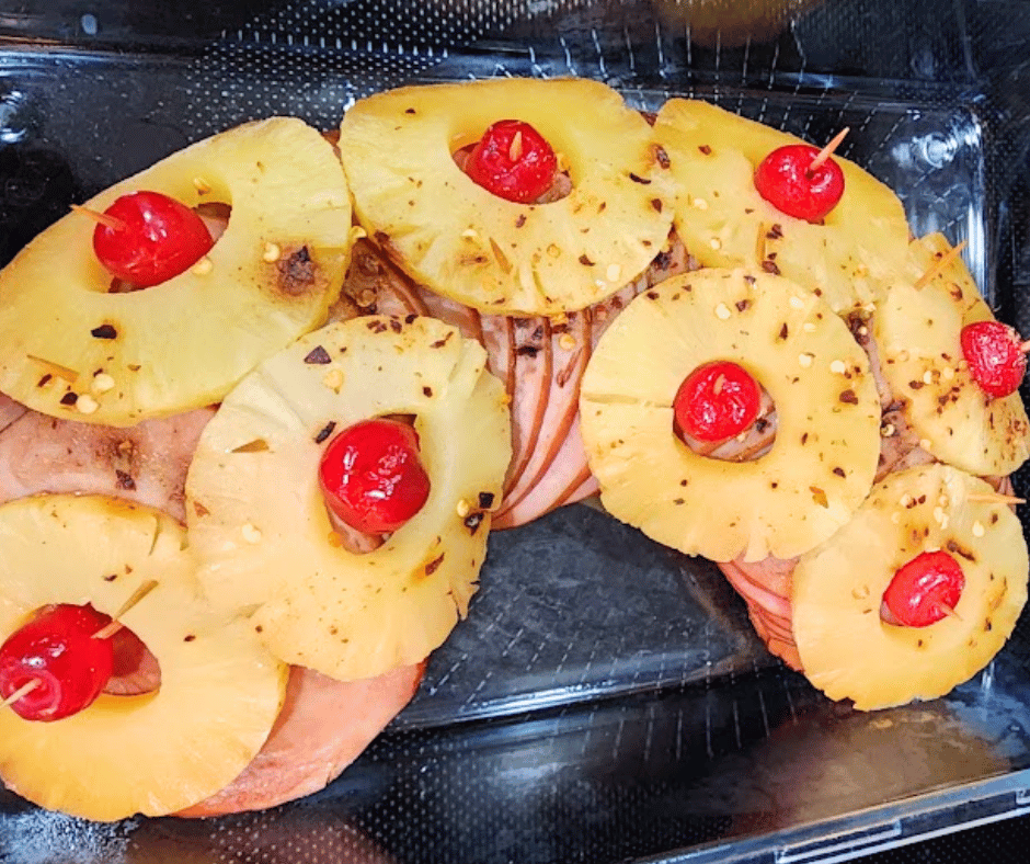 Make this slow cooker pineapple glazed ham next holiday season