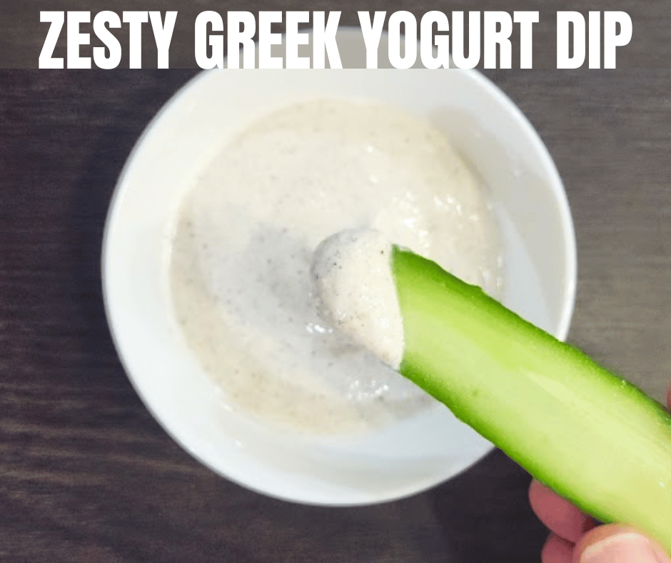 This zesty Greek yogurt dip is the perfect partner for fresh vegetables and warm pita.