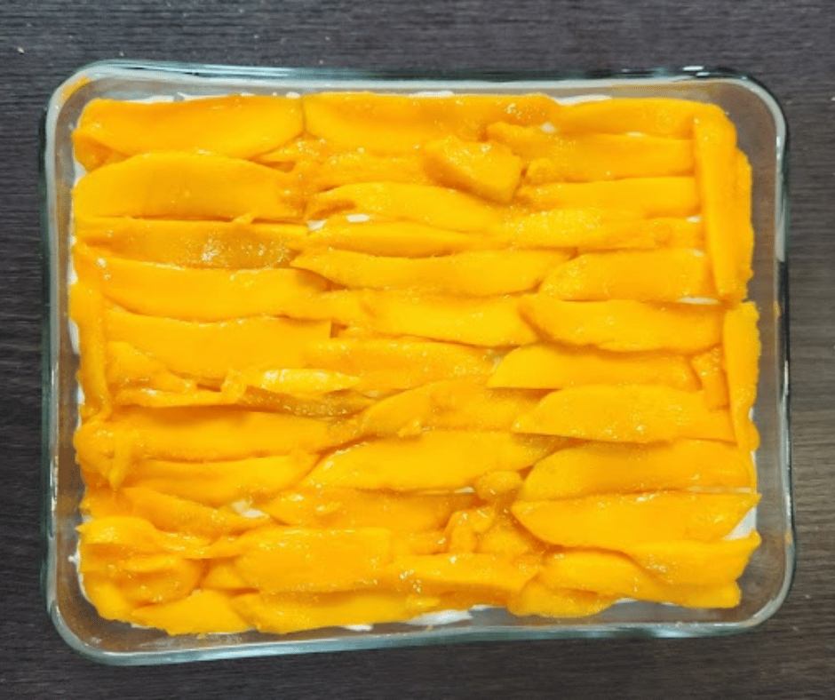 Mango Graham Float is a perfect no bake dessert to surprise Mom