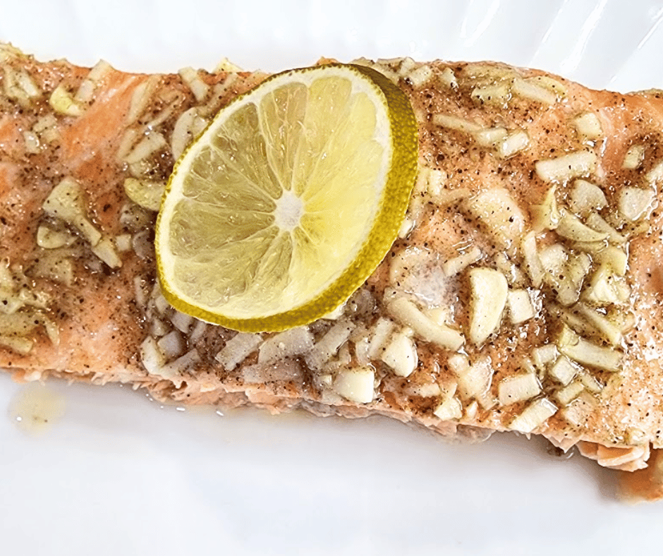 This Lemon Garlic Salmon is my secret weapon for a stress-free Mother’s Day dinner.