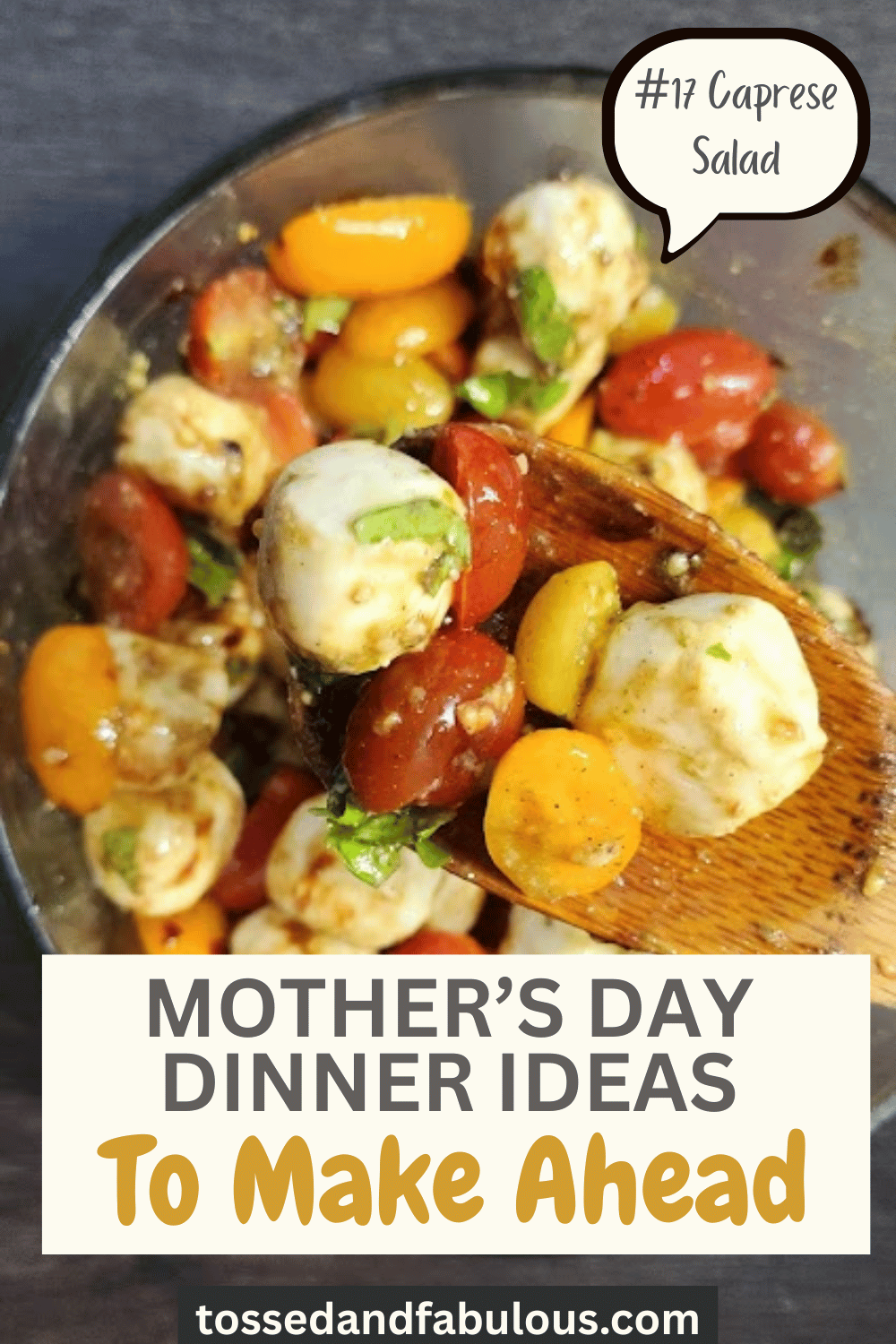 Wow Mom with these delicious dinner ideas and recipes this Mother's Day