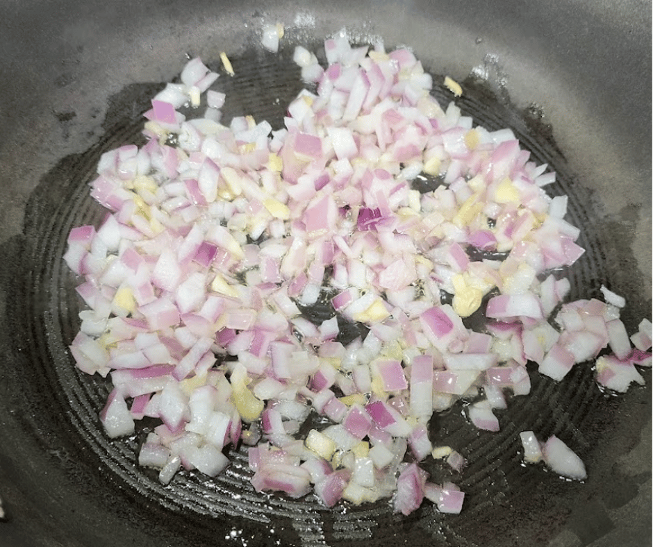 Optionally, add the minced garlic cloves