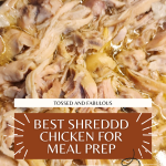 One Recipe, Endless Meals Crockpot Shredded Chicken