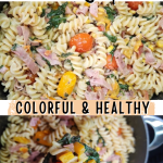 Easy Mexican Street Corn Pasta with Cherry Tomatoes