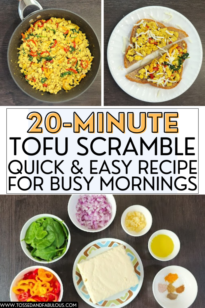 Healthy Tofu Scramble Breakfast Recipe