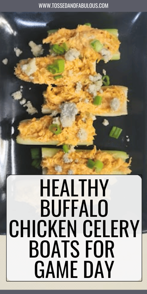 Meal Prep Buffalo Chicken Celery Boats