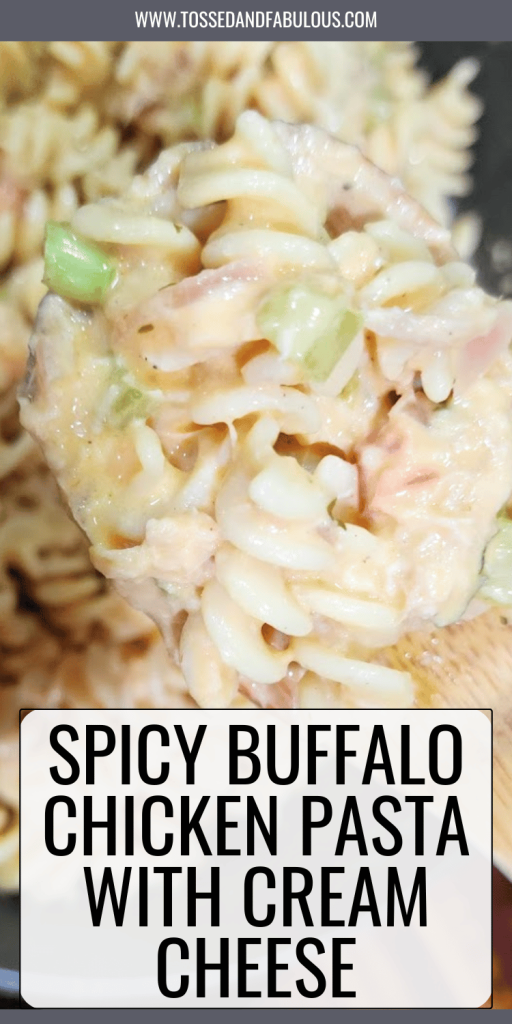 One Pot Buffalo Chicken Pasta Recipe
