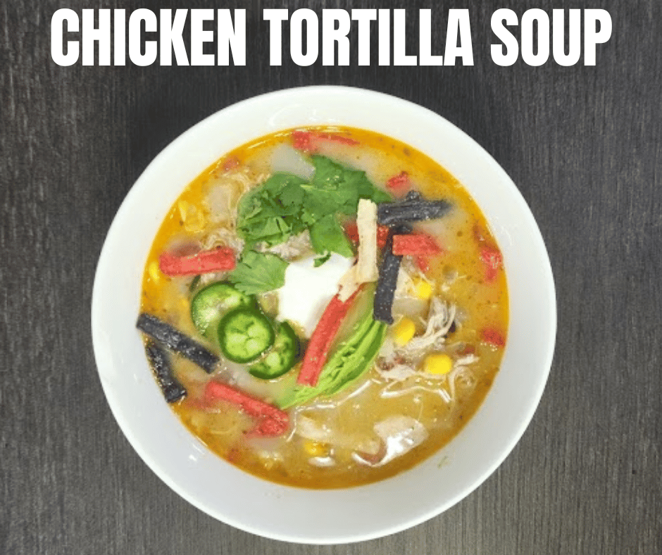 Slow Cooker Chicken Tortilla Soup is perfect for cold winter days