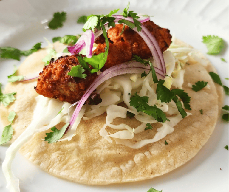 Bold, messy, and completely irresistible - Buffalo Cauliflower Tacos done right
