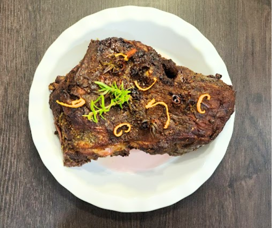 Boneless lamb roast is a bold centerpiece for the holiday table