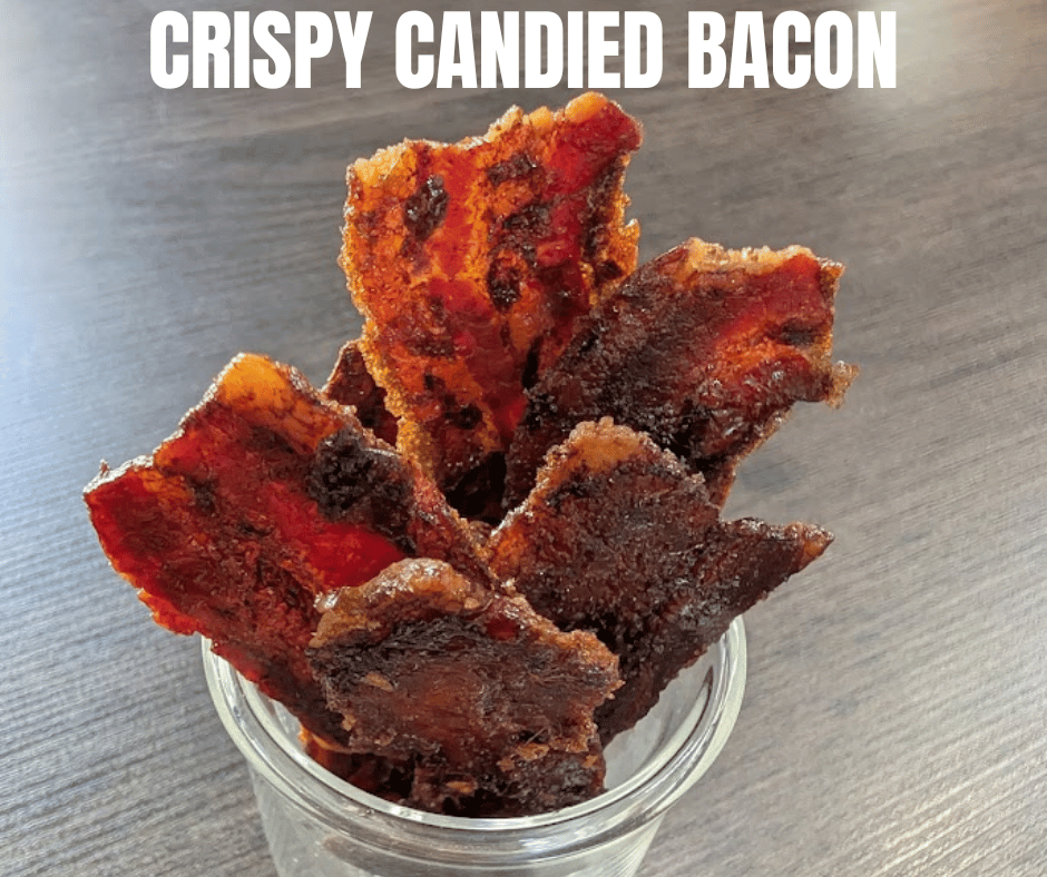 Crispy Candied Bacon with Maple Syrup and Brown Sugar