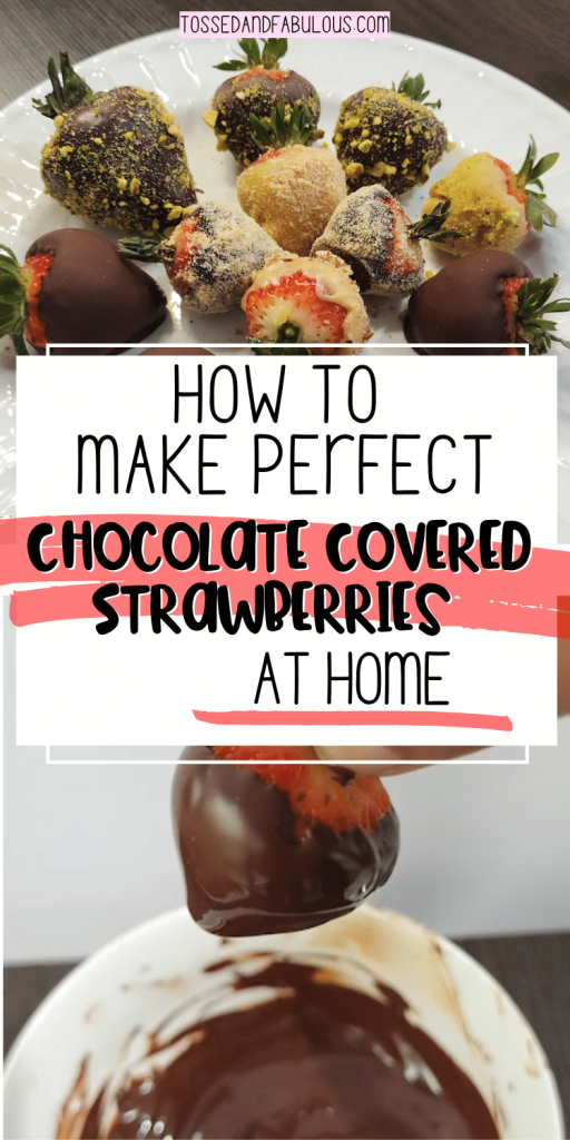 Easy Chocolate Covered Strawberries for Mother’s Day