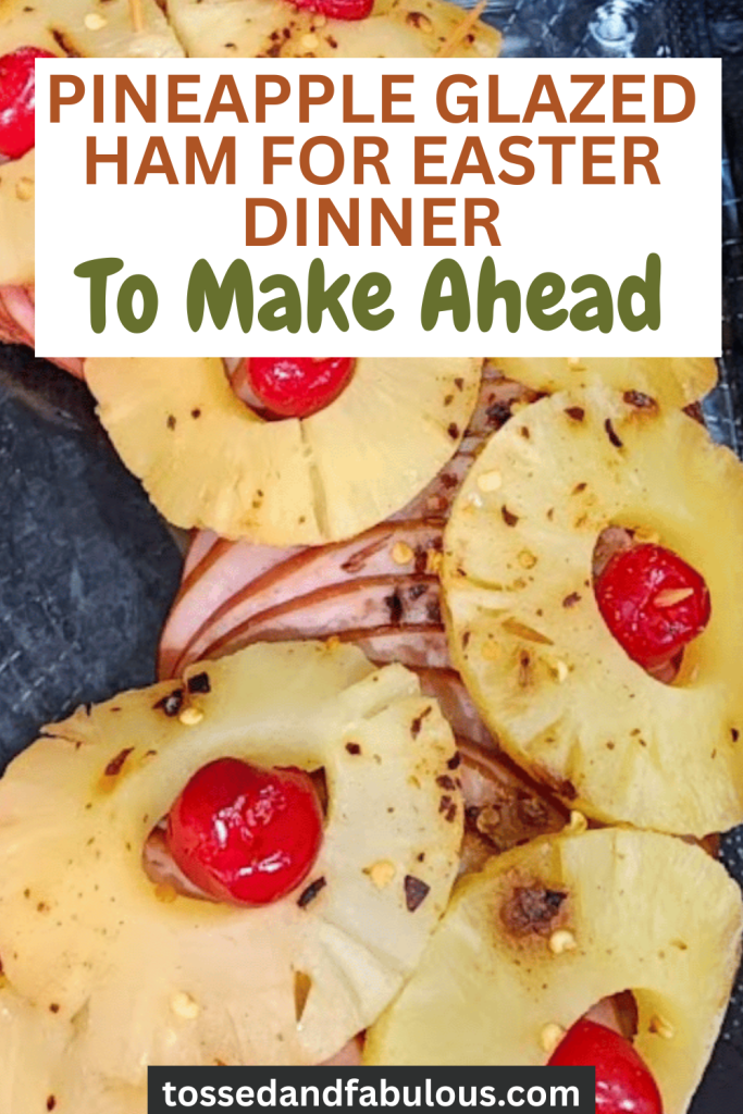 Easy Spiral Ham with Pineapple and Honey Glaze