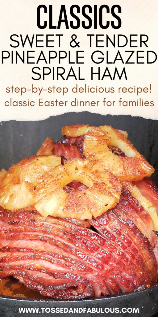 Spiral Ham with Pineapple Cherry Glaze
