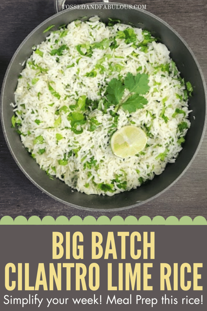Cilantro Lime Rice for Meal Prep (Easy & Versatile)
