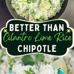 Easy Cilantro Lime Rice Recipe (Better Than Takeout)