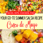 Easy Mango Salsa Dip with Chips (Quick Party Appetizer)