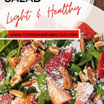 Spring Strawberry Spinach Salad (Fresh & Colorful Side Dish)