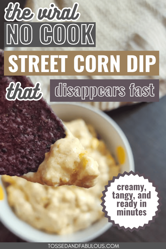 Easy Make Ahead Corn Dip for Cookouts