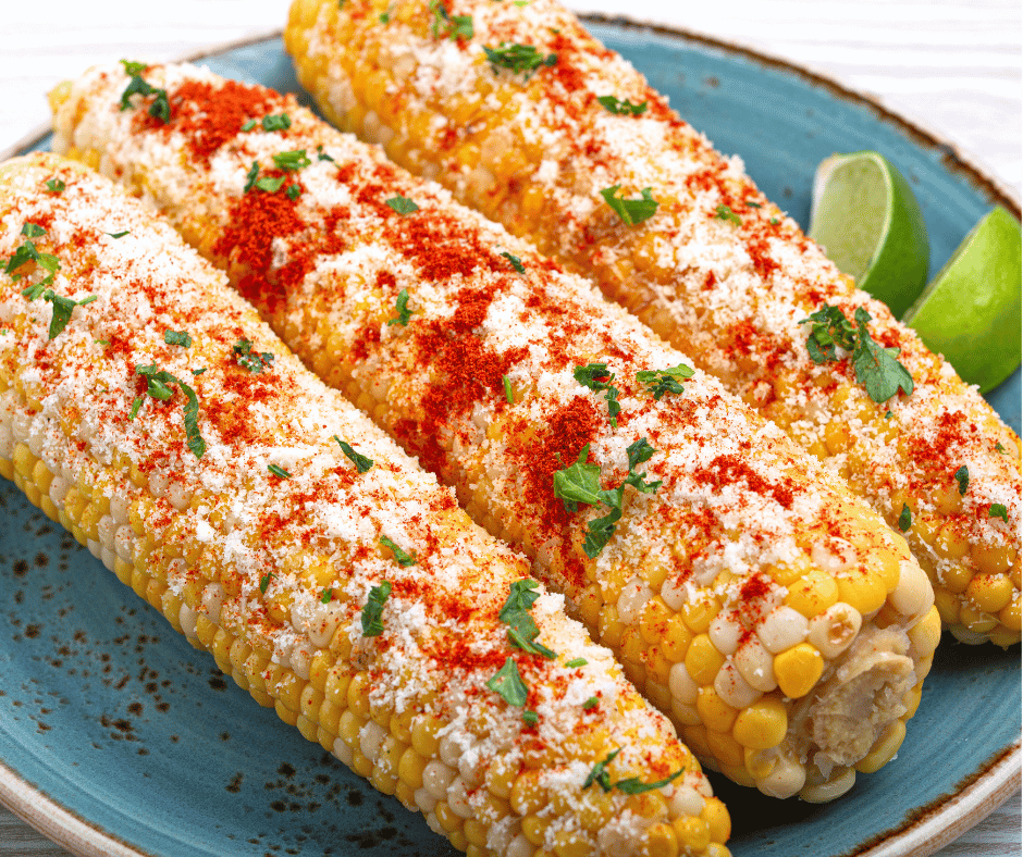 Grill the corn just enough to catch that smoky sweetness