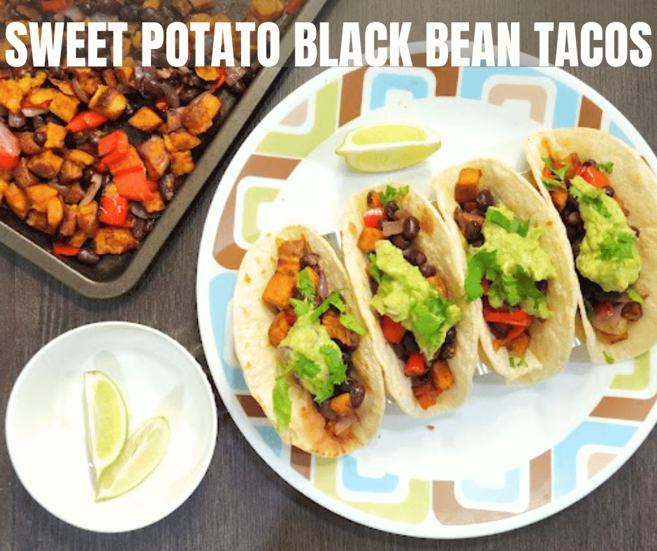 Try this easy one-pan recipe for sweet potato and black bean tacos