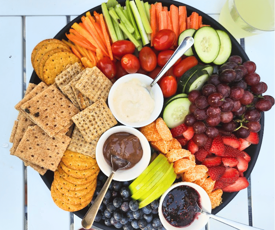 Veggies and fruit platter
