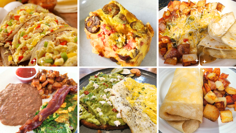 Breakfast tacos, burritos, huevos rancheros, and savory Mexican brunch recipes are worth waking up for