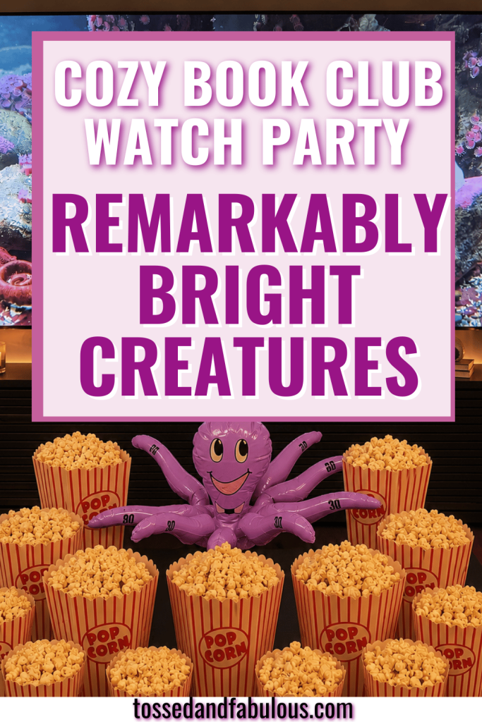 Marcellus-Approved Snacks Remarkably Bright Creatures Party Food