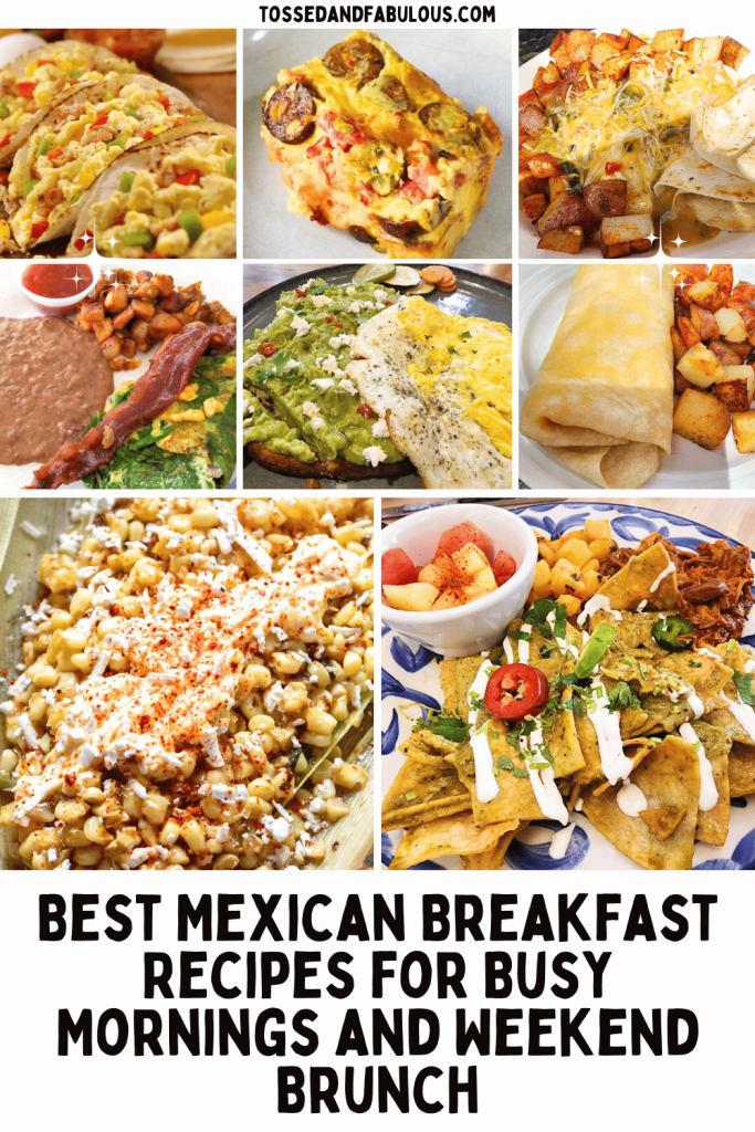 Mexican Inspired Breakfast Recipes for Taco and Brunch Fans