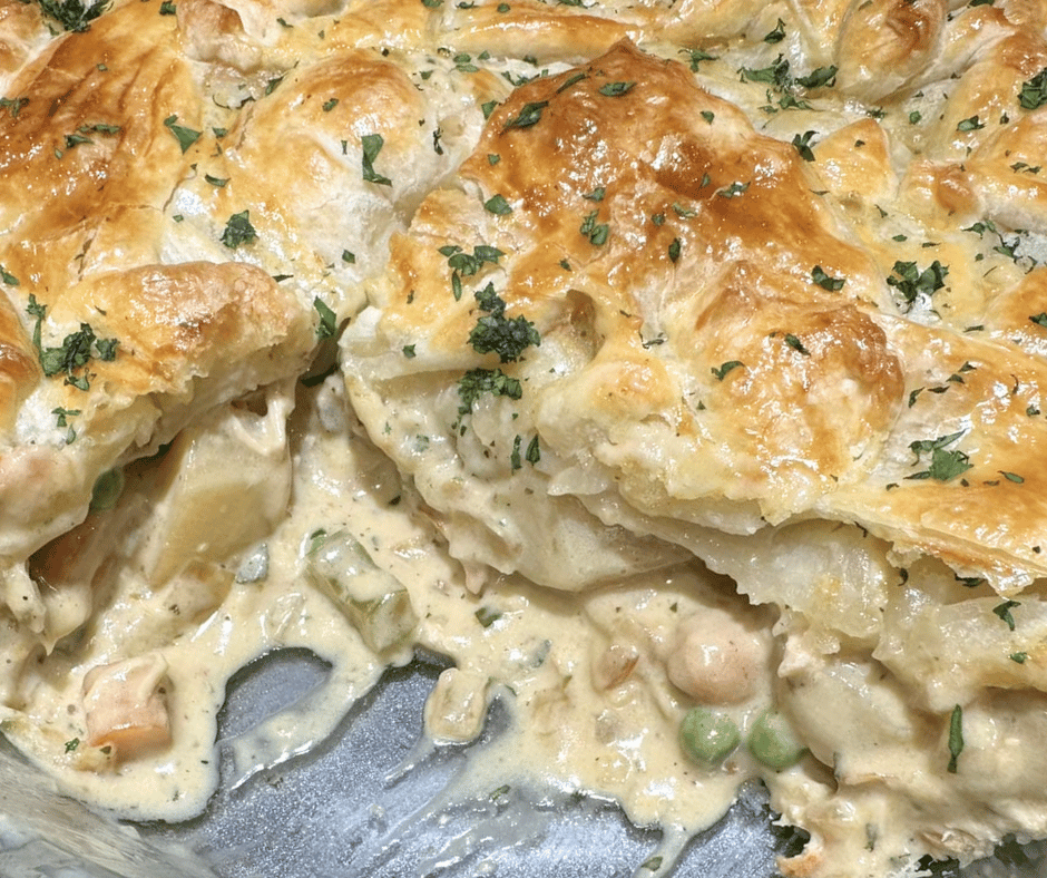 Chicken Pot Pie tastes as good as it looks