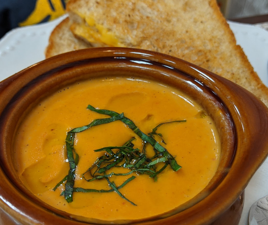 Grilled Cheese and Tomato Soup is classic and nostalgic