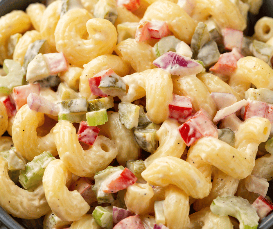 Macaroni Salad is a great kid-friendly bbq side
