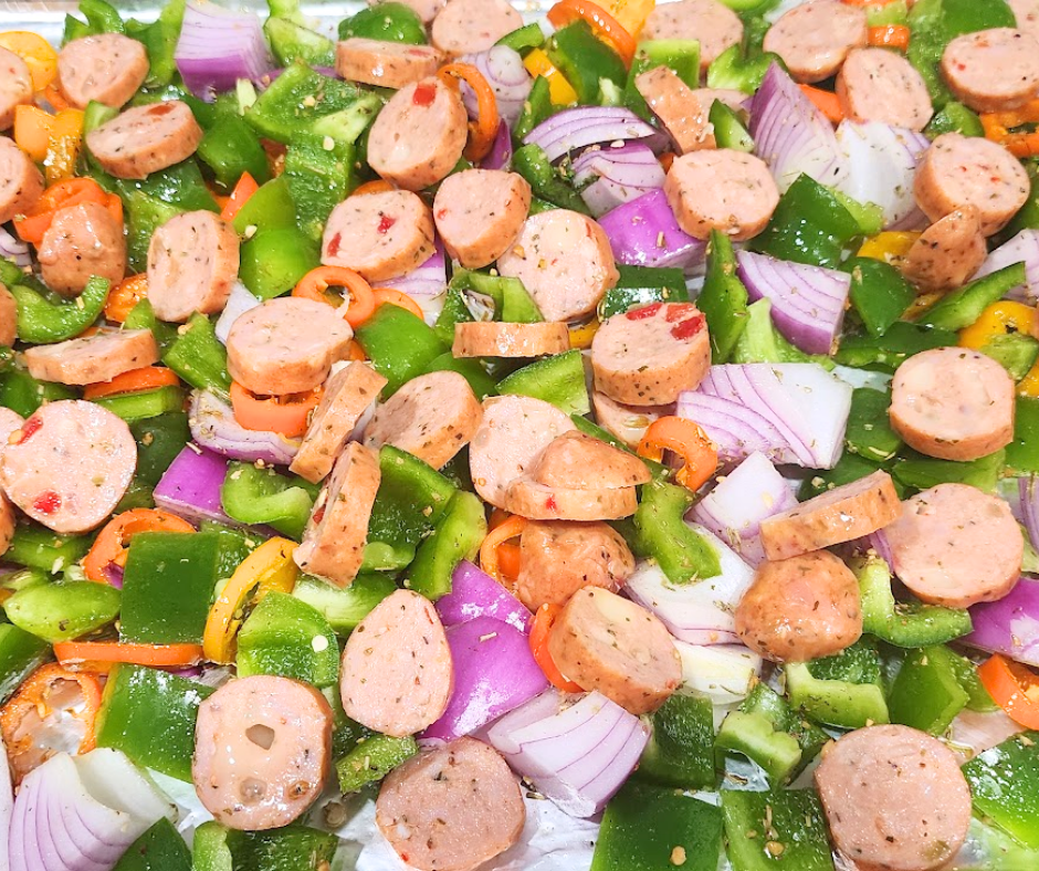 Sheet Pan Sausage and Vegetables feels special without a lot of effort