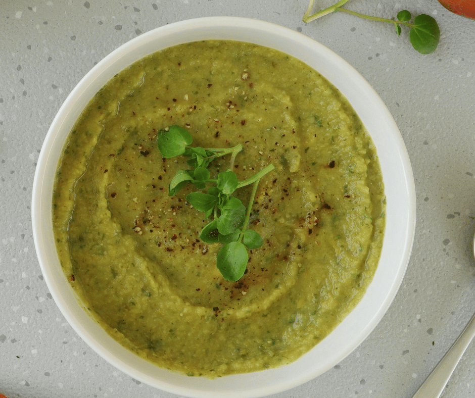 Split Pea and Ham Soup is a healthy bowful of protein