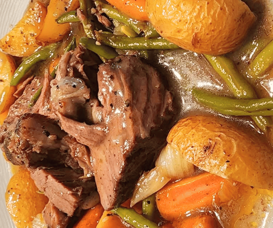 Traditional Mississippi Pot Roast is easy to make with little prepping