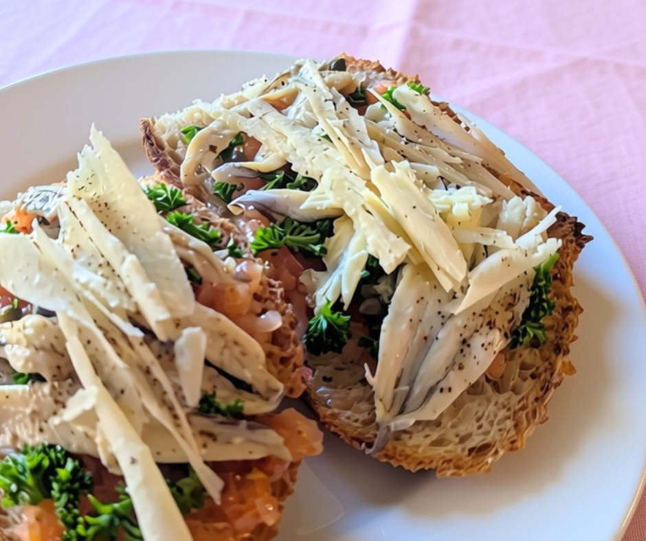 Boquerones on sourdough is a great combo