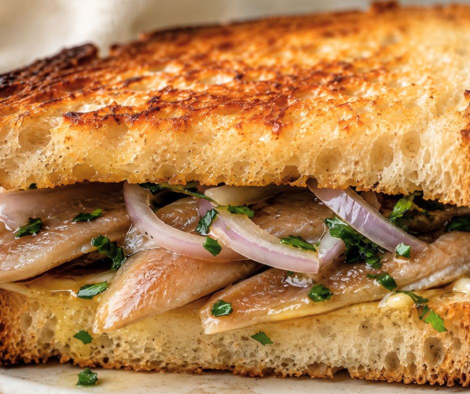 You need to try this viral boquerones sandwich!