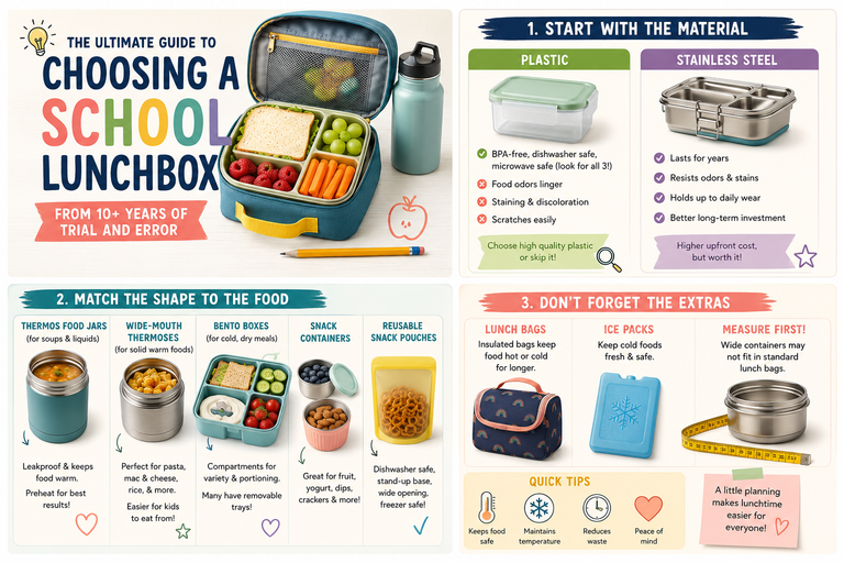 Best School Lunchboxes by Food Type A Parent's Buying Guide