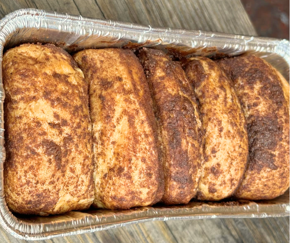 Famous cinnamon bread at Grist Mill Bakery at Dollywood