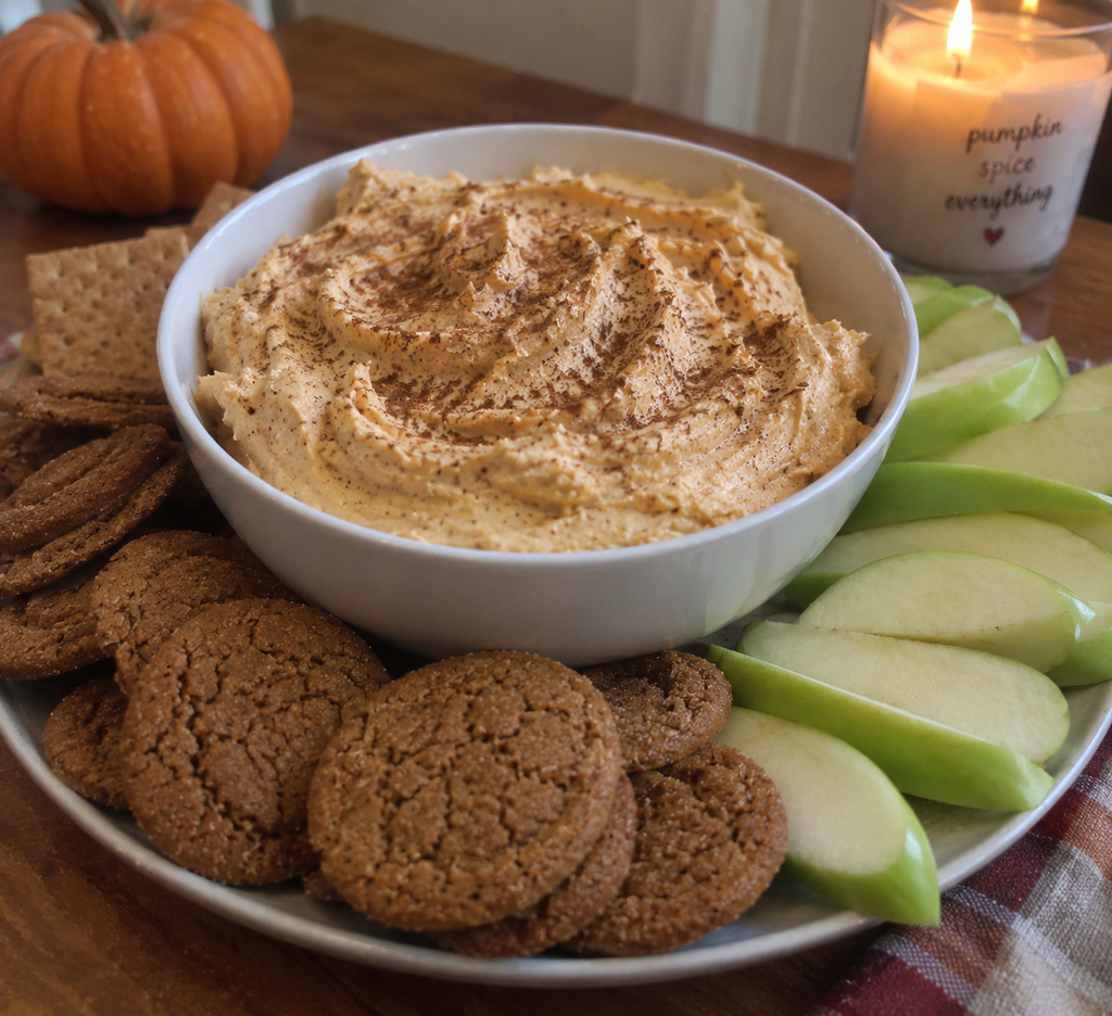 No-bake pumpkin cheesecake dip easily beocmes everyone's favorite dessert