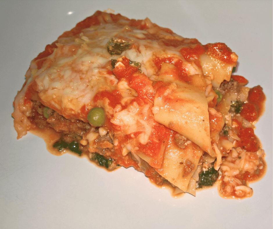 A panful of lasagna is the ultimate comfort food