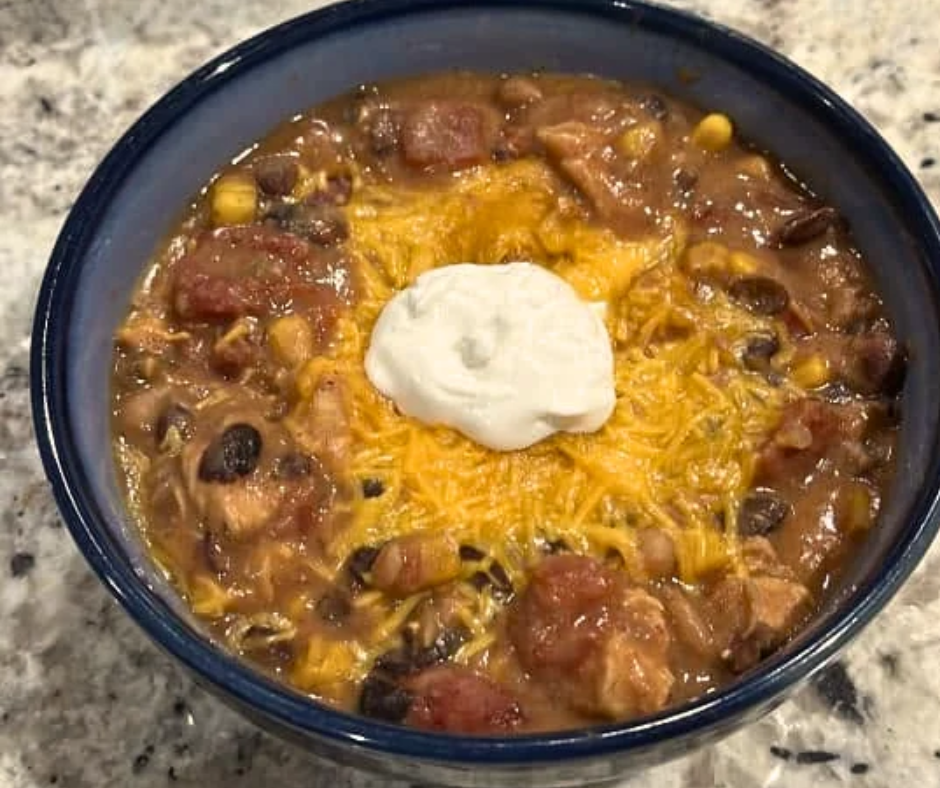 Chili is my favorite winter meal