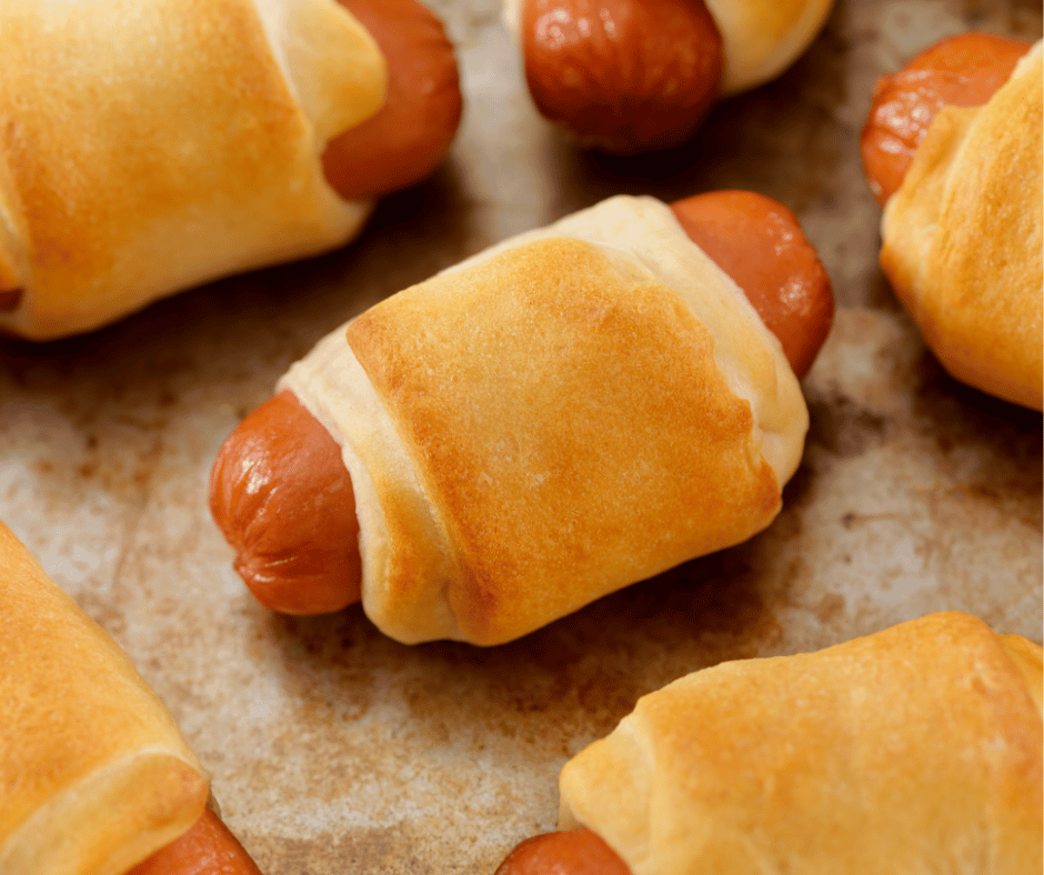 Pigs in a blanket are always welcome!