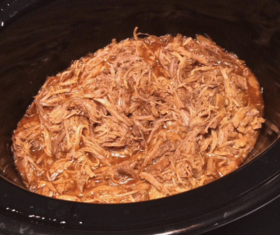 Slow Cooker Apple Cider Pulled Pork